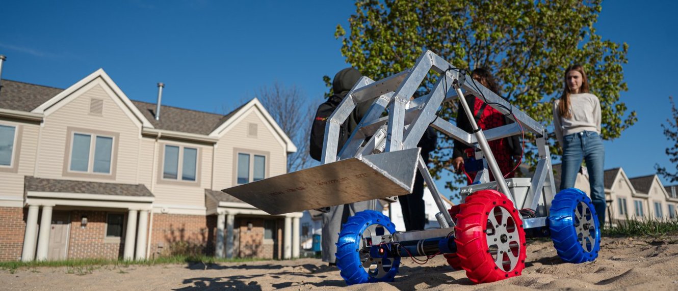 Lunabotics rover