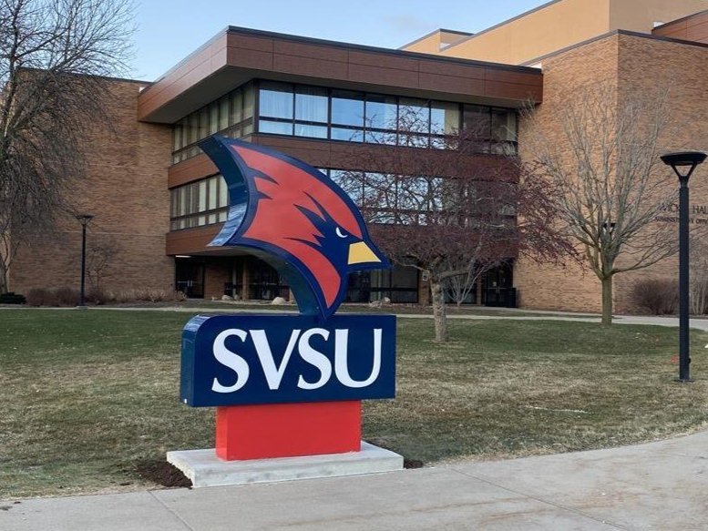 a sign outside of a building