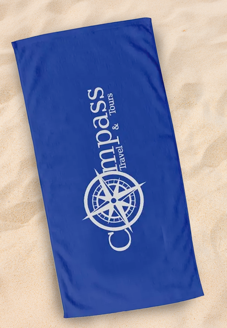 Colored Coastal Beach Towel 
