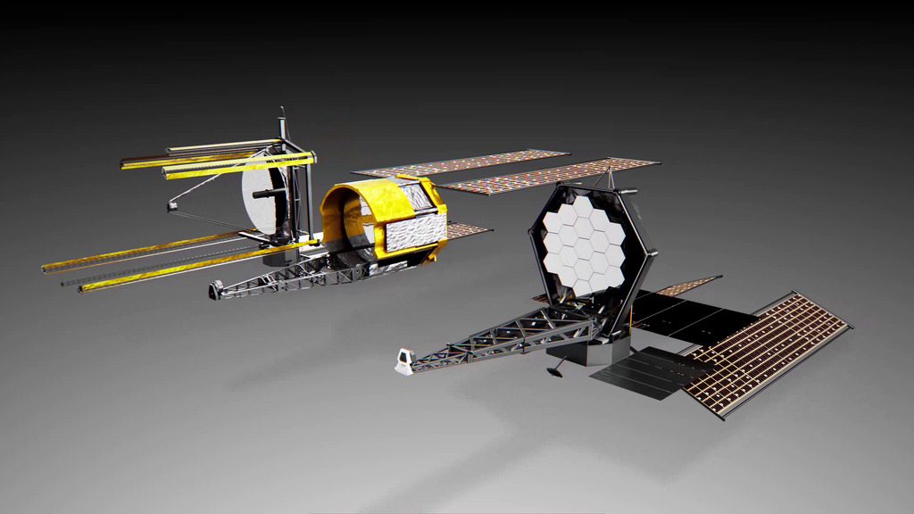 Animation concept for the Habitable Worlds Observatory.