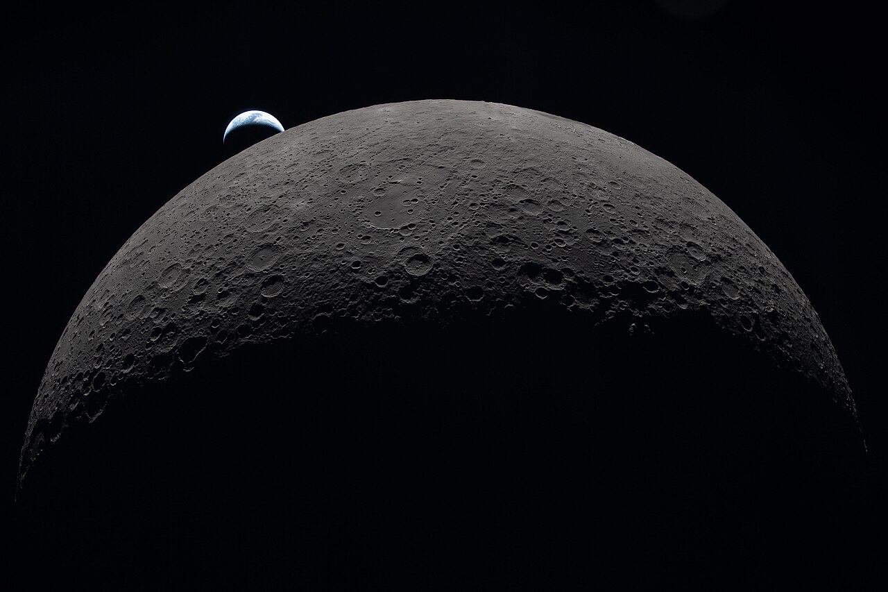 The dark side of the moon from NASA's Artemis II mission - Shane Currie.The dark side of the moon from NASA's Artemis II mission
