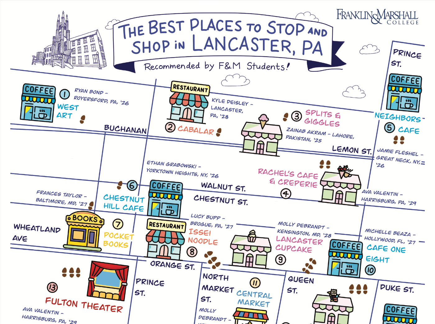 Lancaster Map, An N. Bach ’26