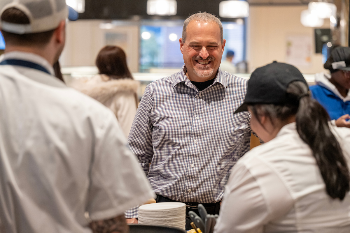 Sodexo’s new general manager, John Walker