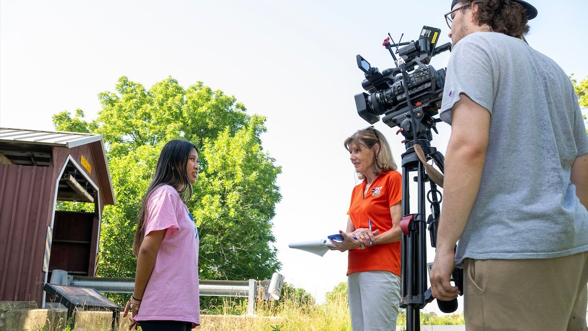 ABC27 News Features F&M Interns Ensuring Safe River Recreation in Lancaster