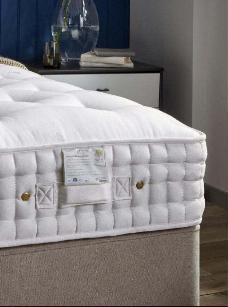 a close up of a mattress a close up of a mattress