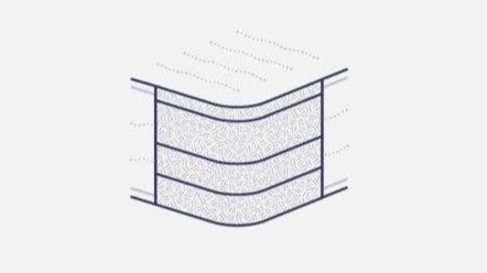 memory foam mattress icon