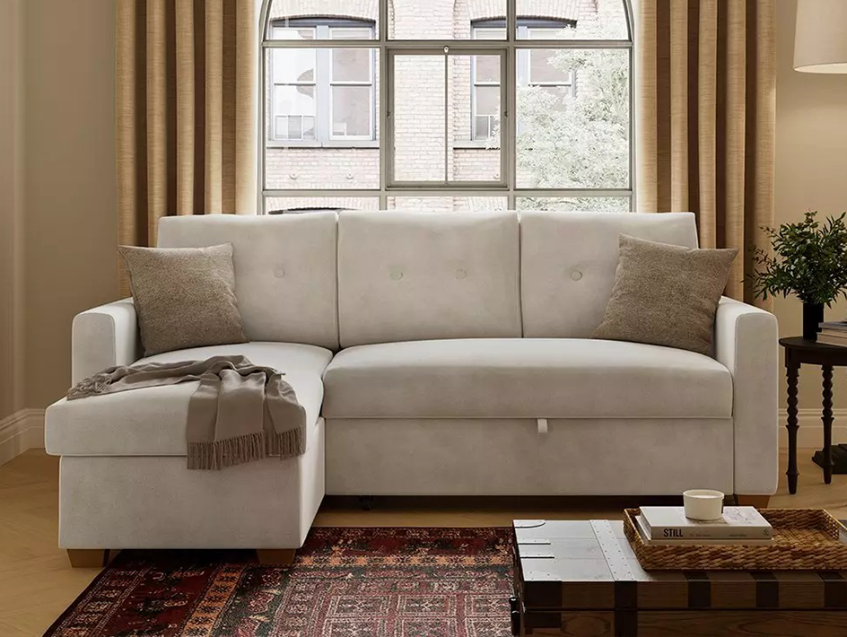 Larne 3 seater corner sofa bed
