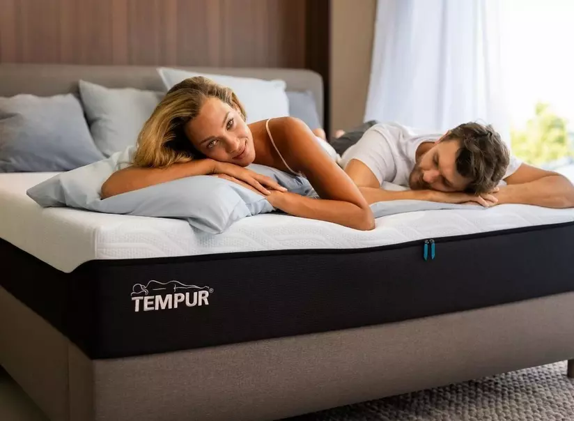 a close up of a mattress