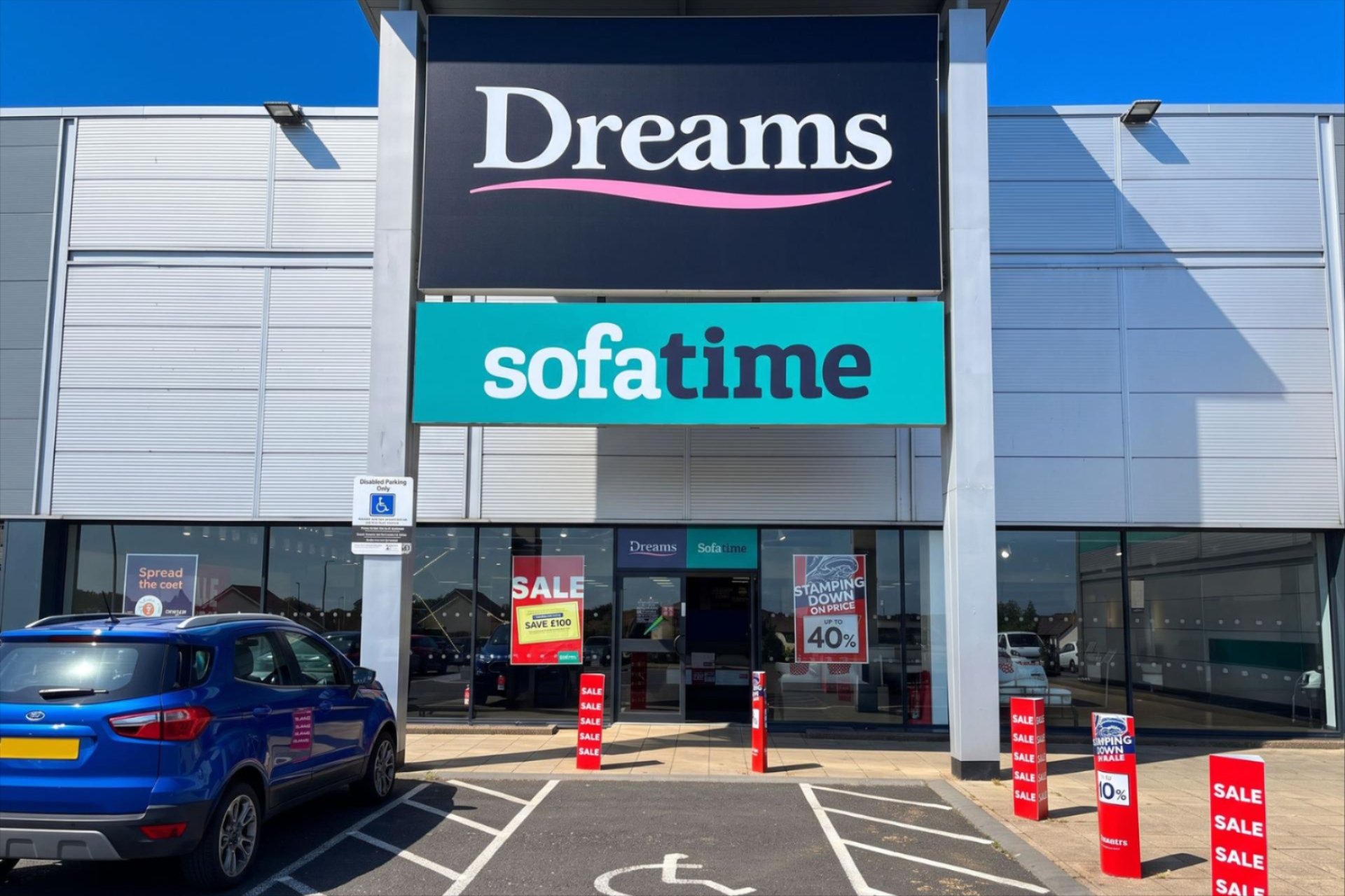 sofatime Bangor store front sofatime Bangor store front