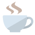 a white cup with brown steam a white cup with brown steam