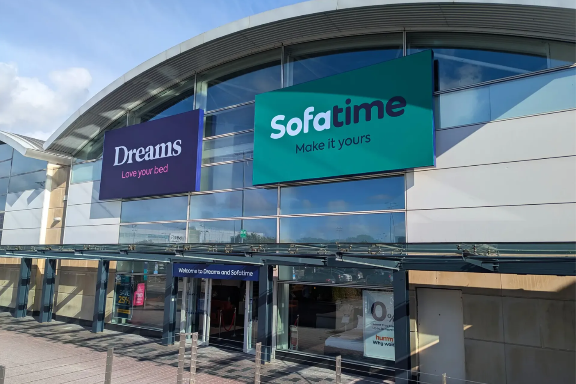 sofatime Blanchardstown store front sofatime Blanchardstown store front