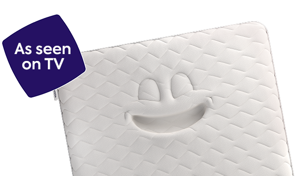 Dreams Beddie character as seen on TV logo Dreams Beddie character as seen on TV logo