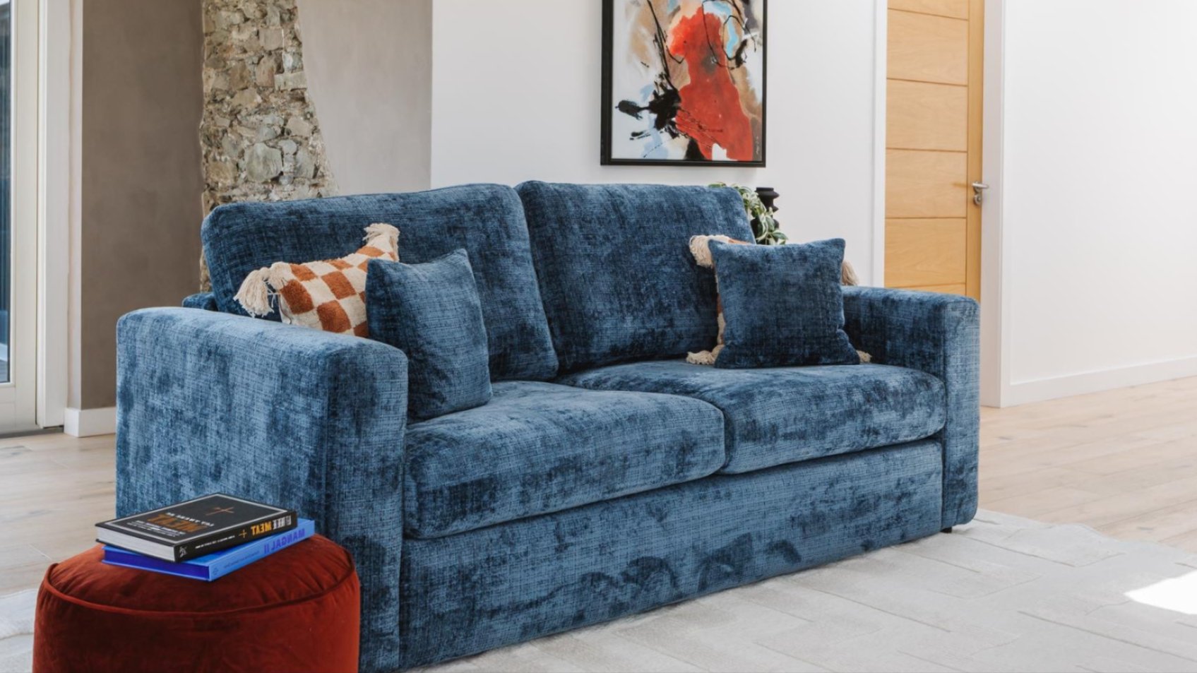 Sofatime blue sofa Sofatime blue sofa