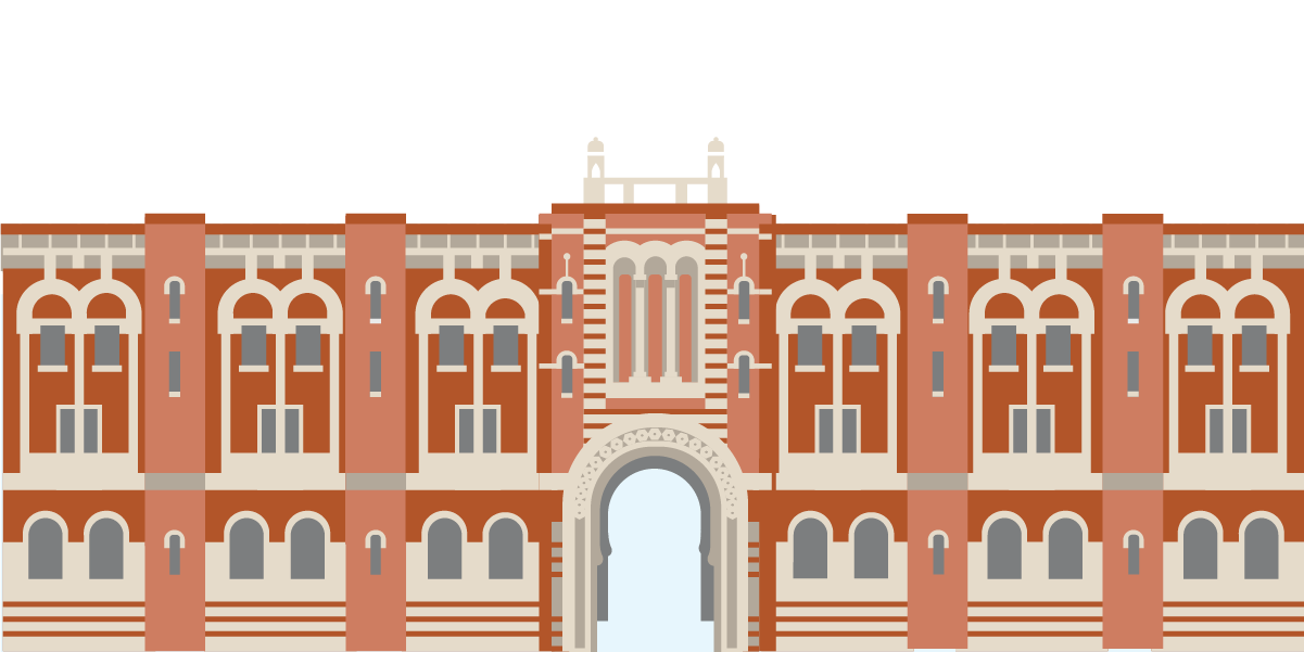 Decorative illustration of Lovett Hall