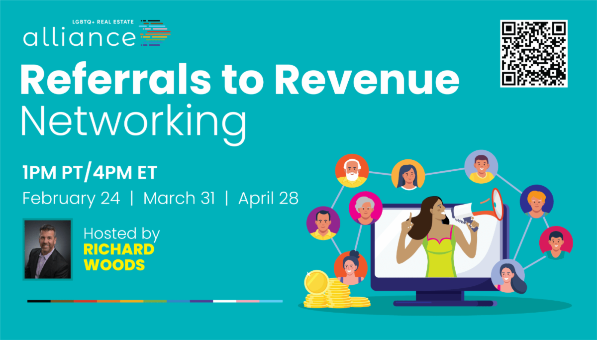 Referrals to Revenue — monthly virtual networking sessions with Alliance First VP Richard Woods
