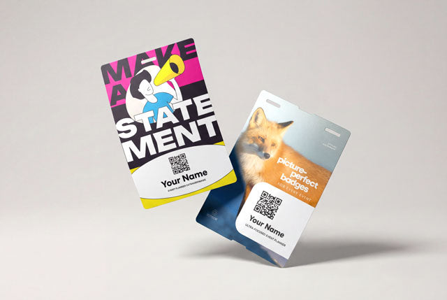 Pre-Printed Paper Event Badges