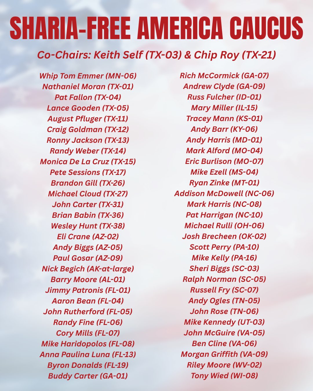 Sharia-free America Caucus