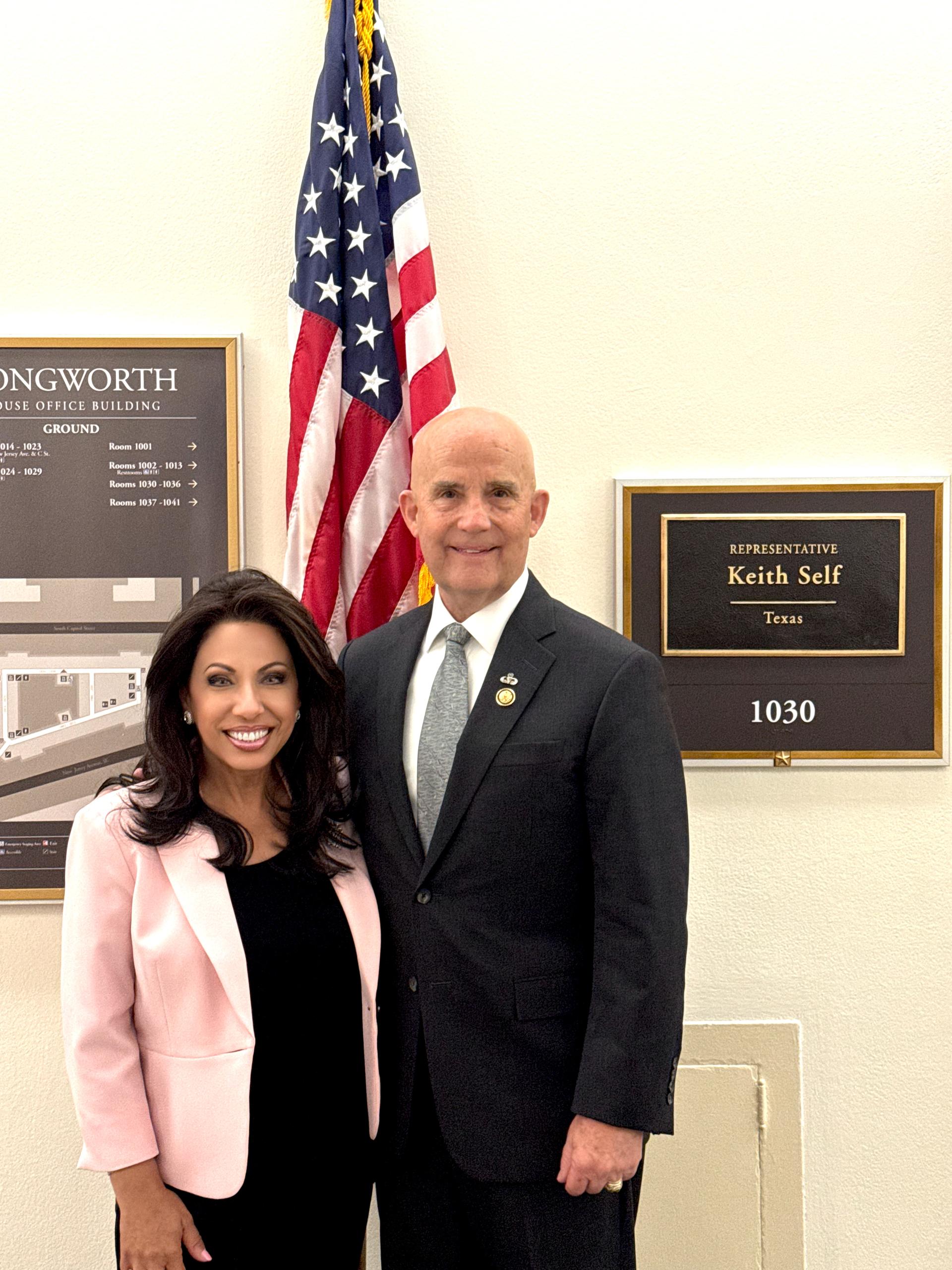Kieth Self and Brigitte Gabriel