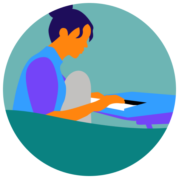 Person playing piano