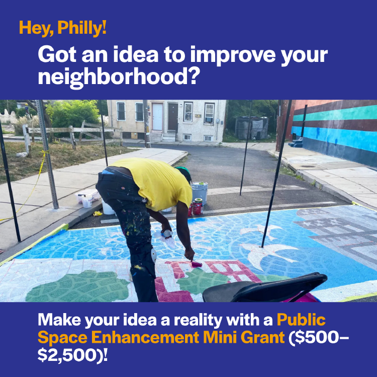 Apply for a Public Space Enhancement Mini-Grant!