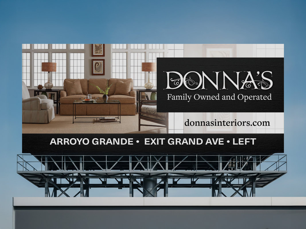 Donna's Interiors Billboard