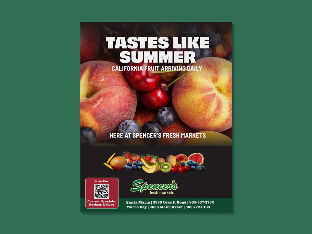 Spencer's Fresh Markets Print Ad