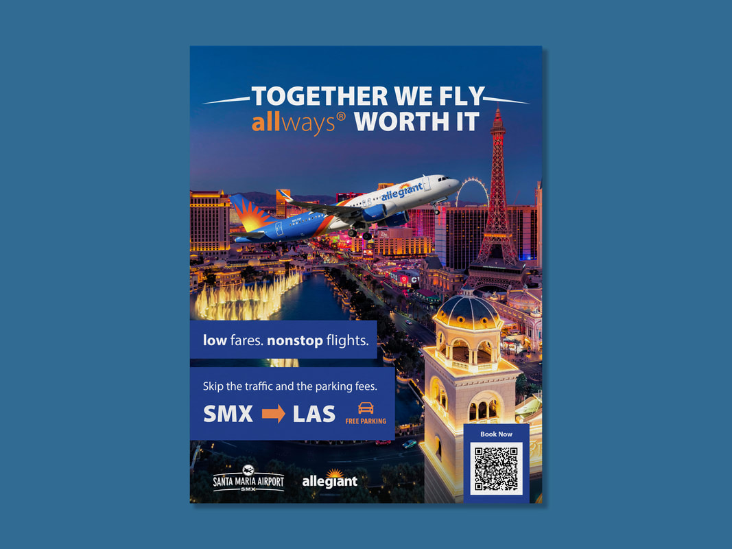 Santa Maria Airport Print Ad