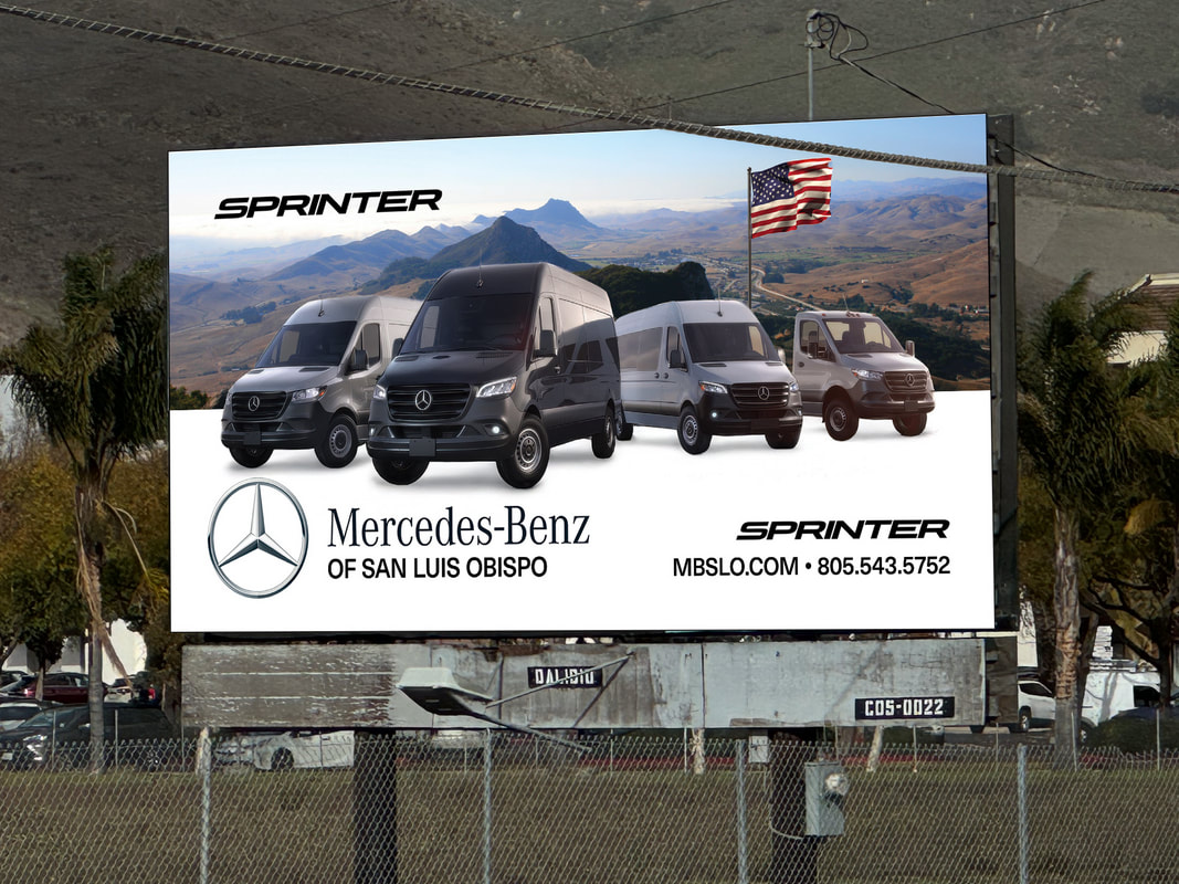 Mercedes Sprinter Billboard