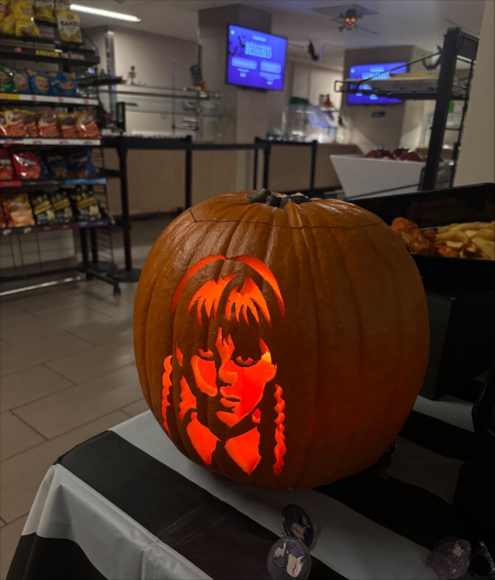 pumpkin in stuart dining