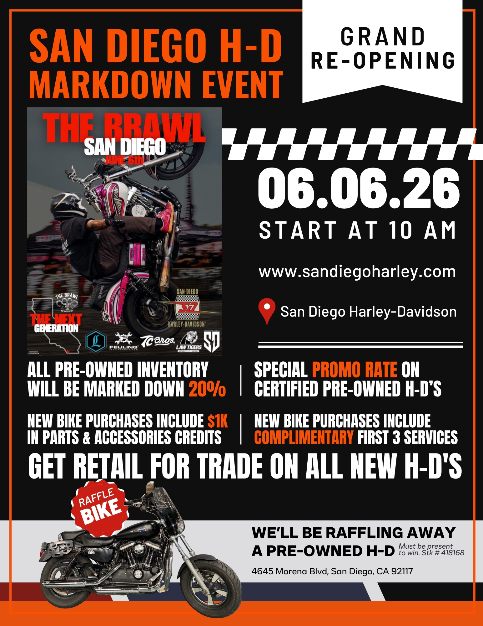 Markdown Event and Brawl