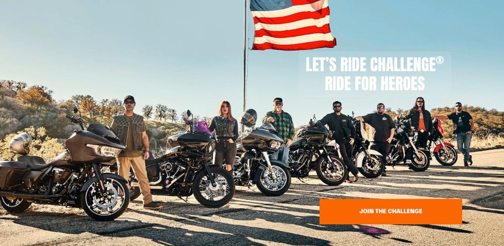 Let's ride challenge for heroes