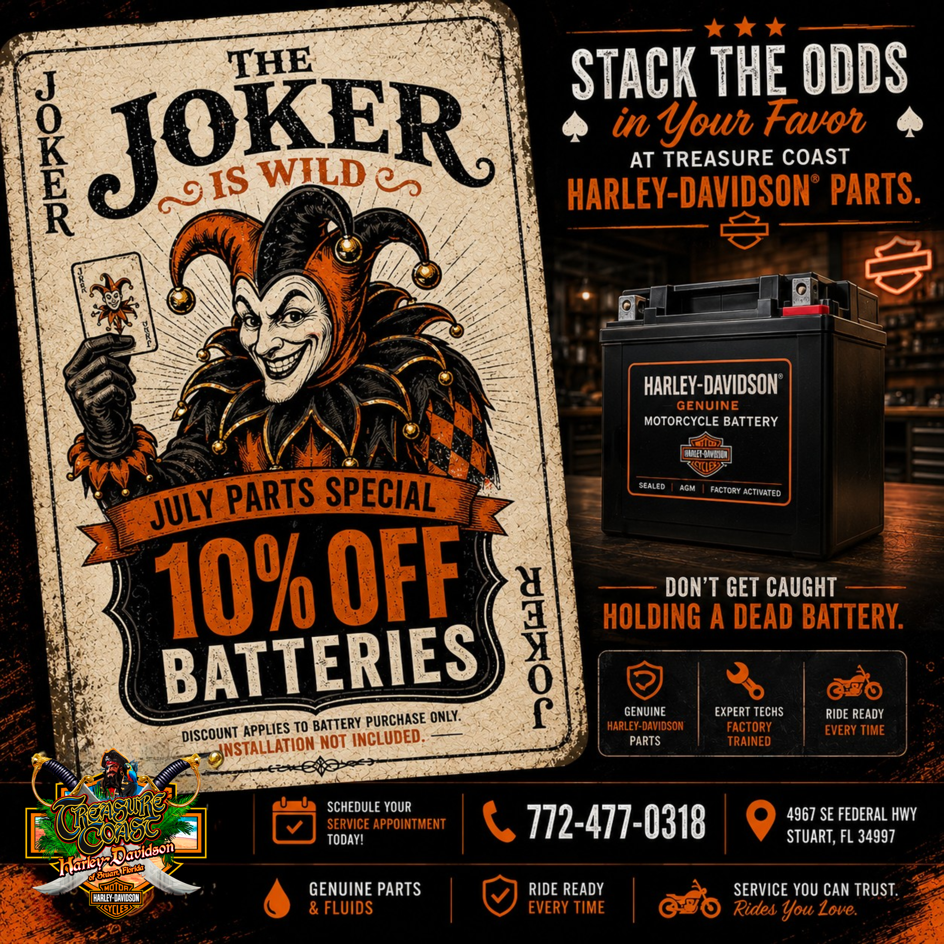 10% Off Batteries