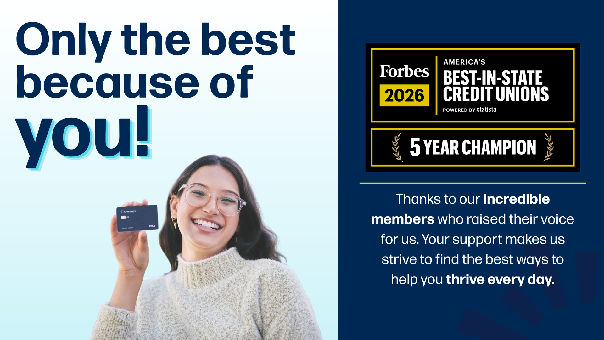 a woman holding a credit card