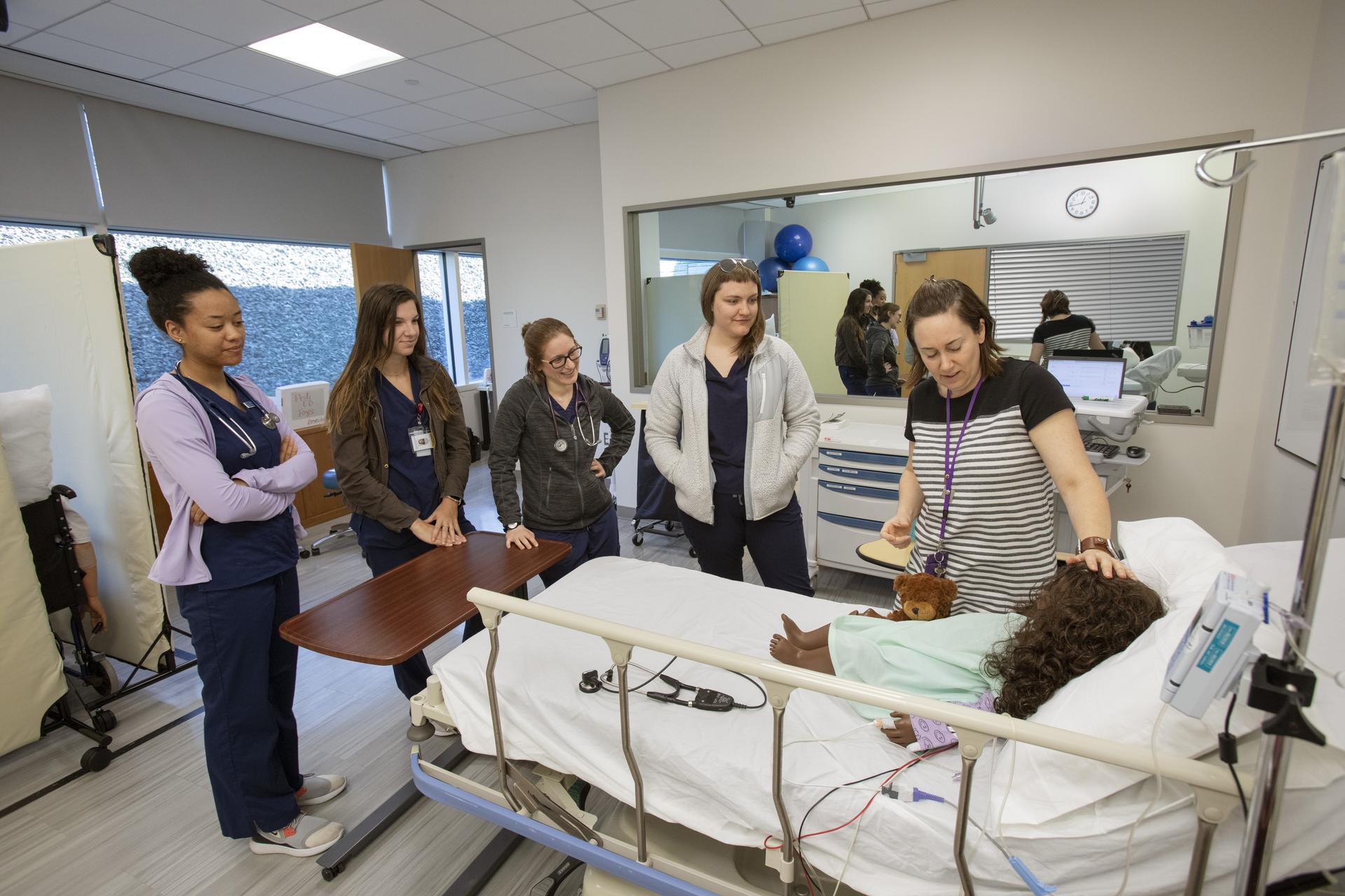 Yale nursing simulation lab