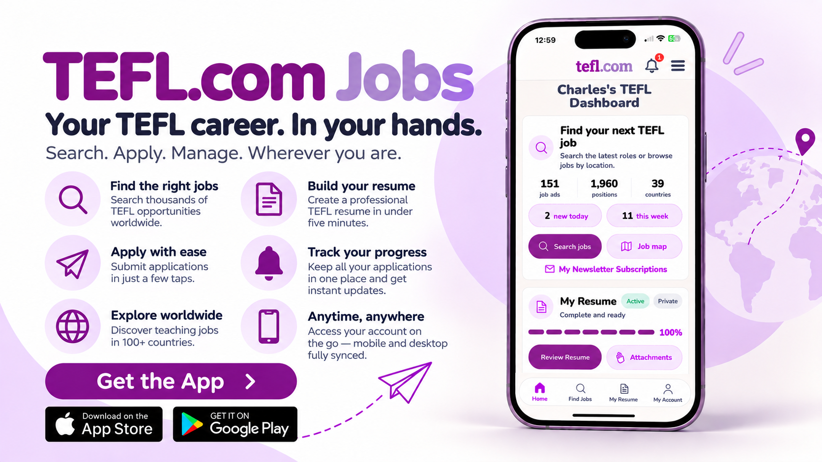 TEFL.com Jobs App