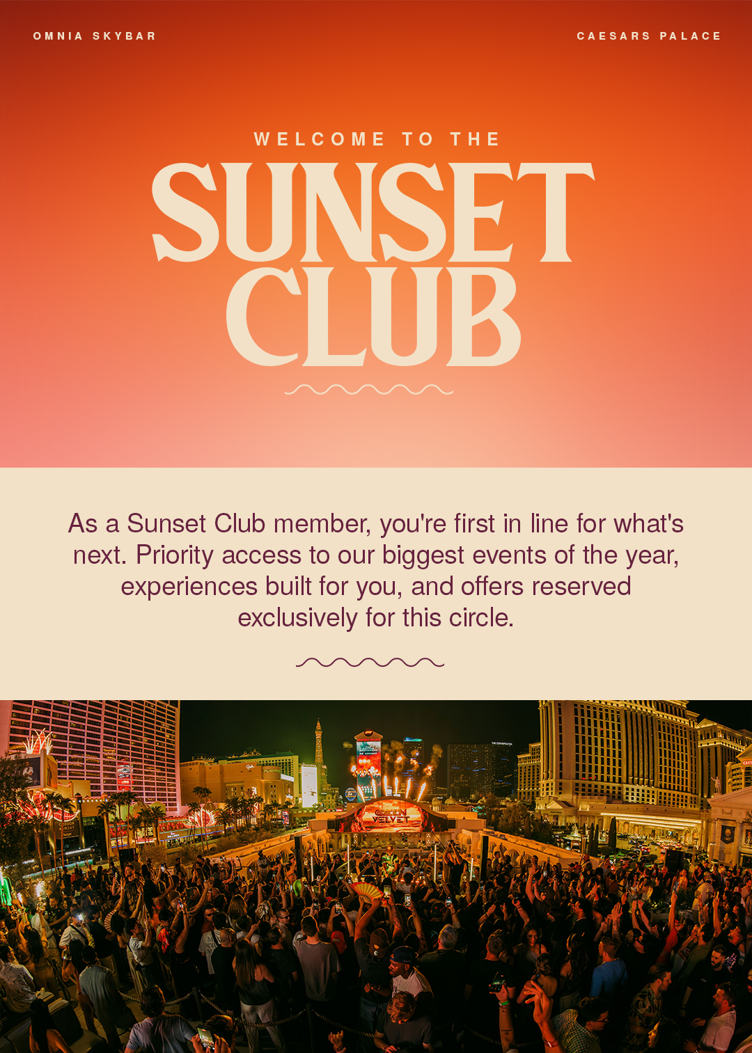 Sunset Club Sundays