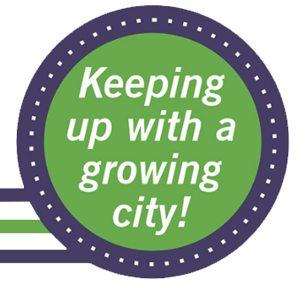 Image of Metrobus downtown