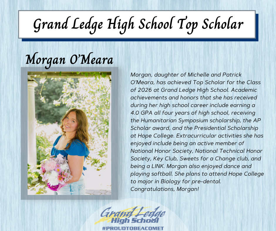 Top Scholar Moran O'Meara
