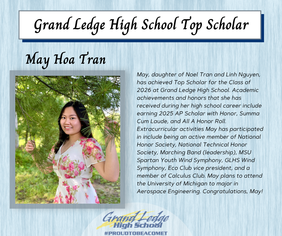 Top Scholar May Hoa Tran
