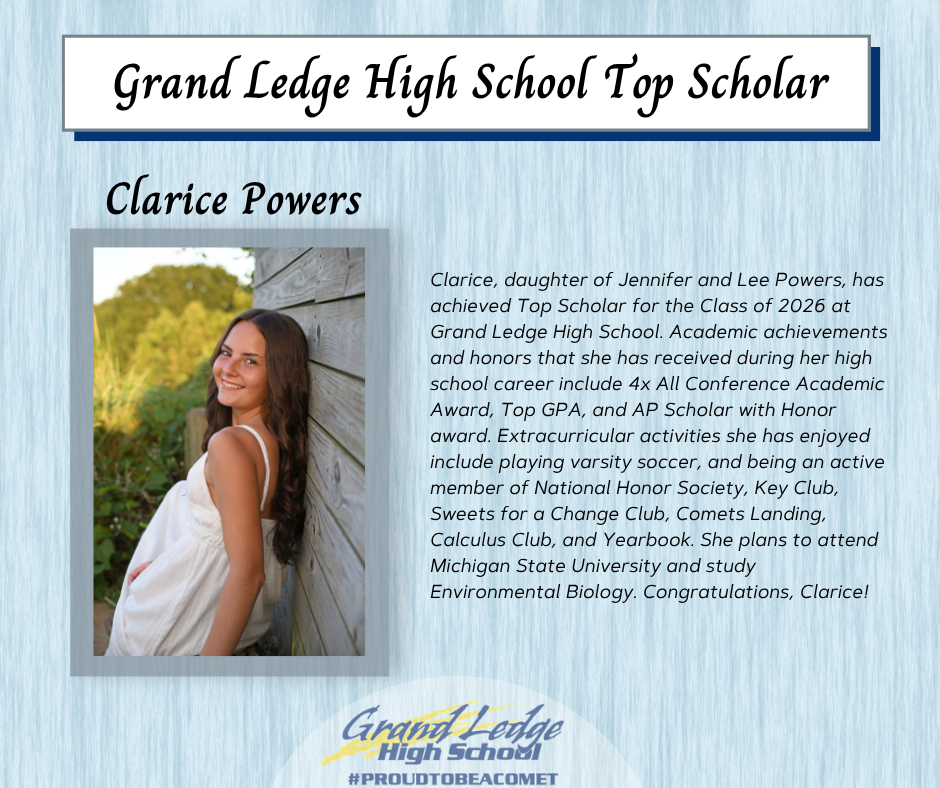 Top Scholar Clarice Powers