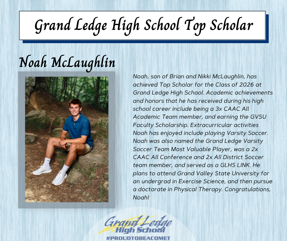 Top Scholar Noah McLaughlin