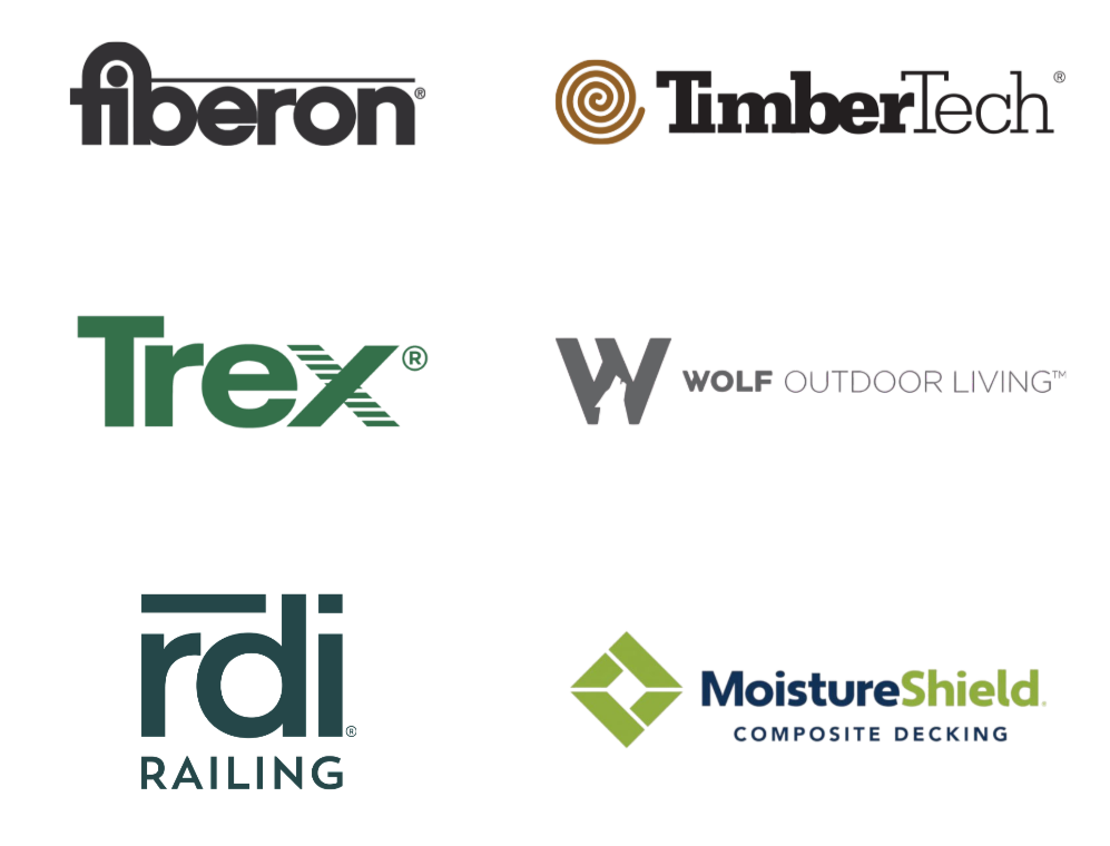 Alside Decking and Railing Distributor Logos