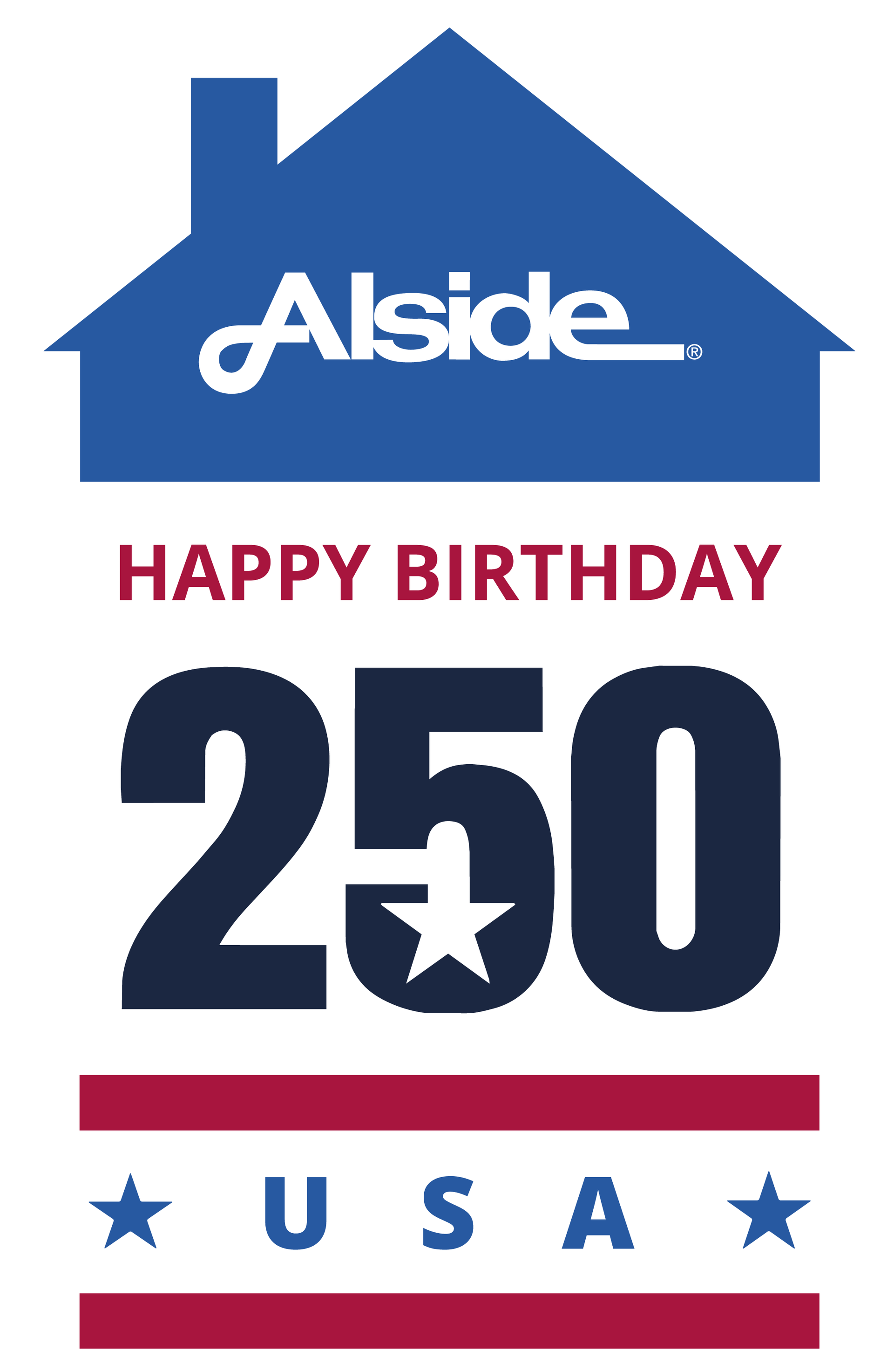 Alside - Happy Birthday 250 USA