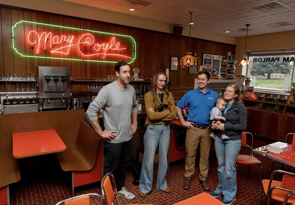 The Mary Coyle ice cream shop