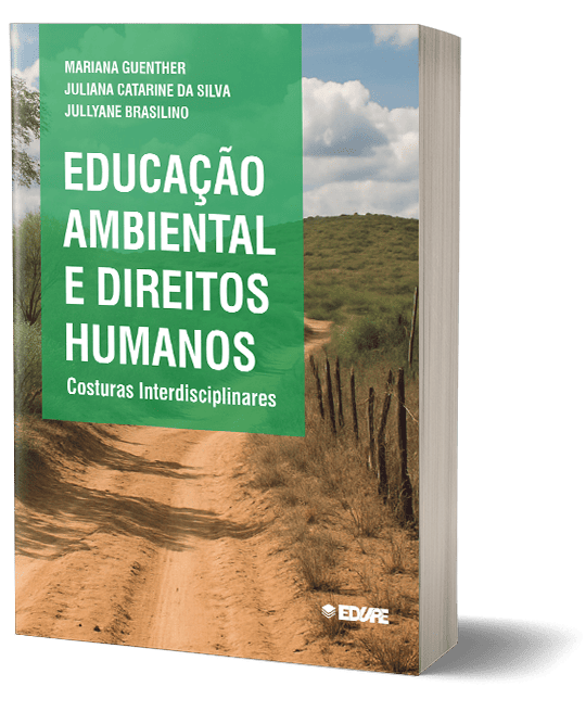 Capa do livro Educação ambiental e direitos humanos: costuras interdisciplinares