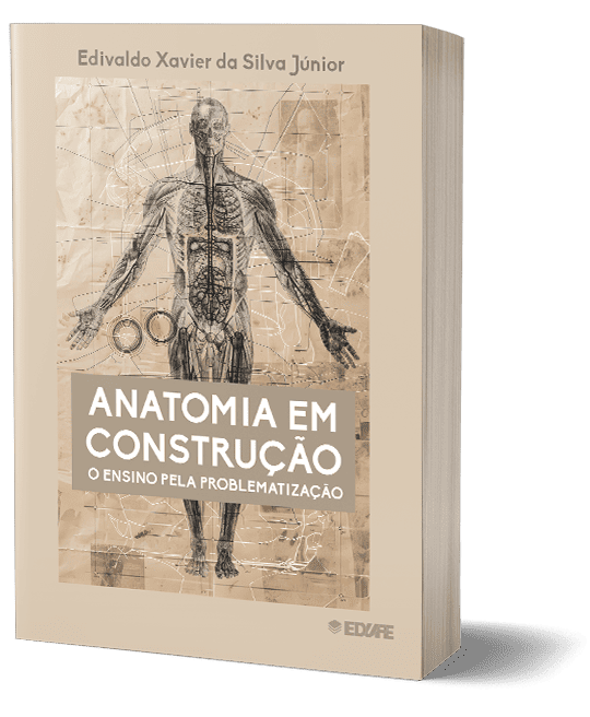 Capa do livro “Anatomia em construção”