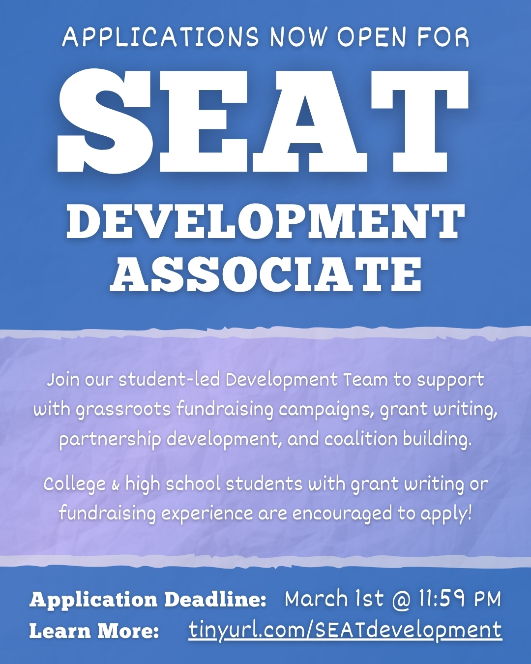 SEAT Development Associate Application