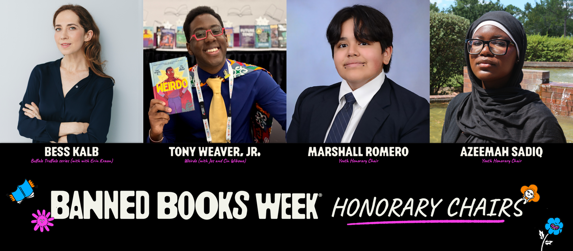 SEAT Leaders Named Youth Honorary Chair of National Banned Books Week