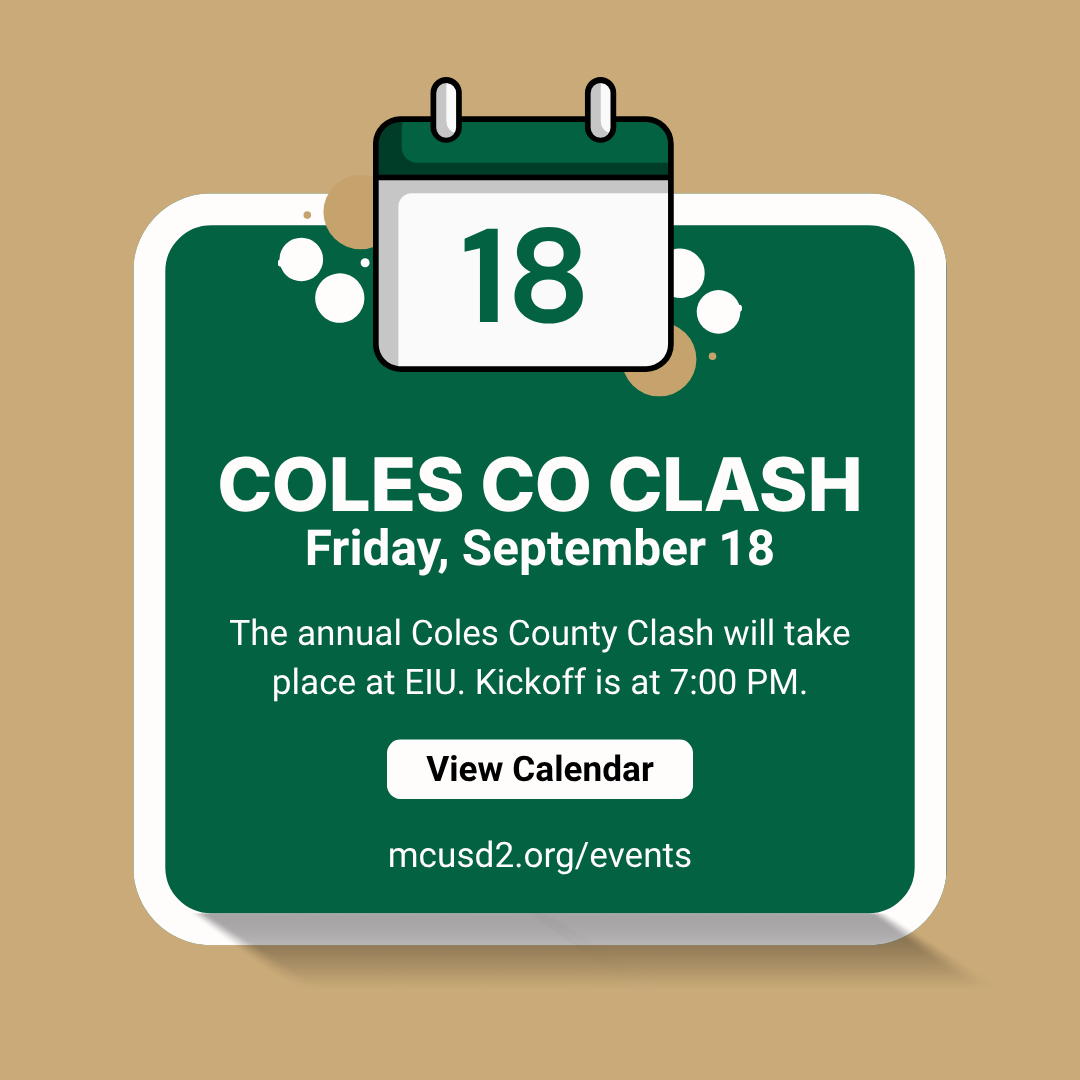 Calendar Pop-Up: Coles County Clash Friday, September 18