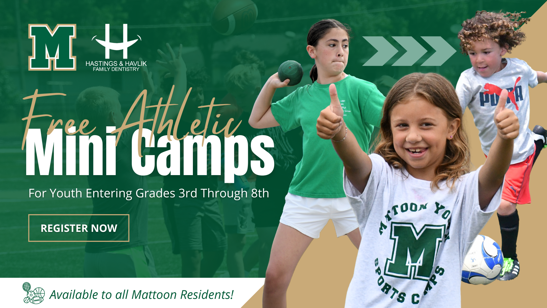 Free Athletic Mini Camps